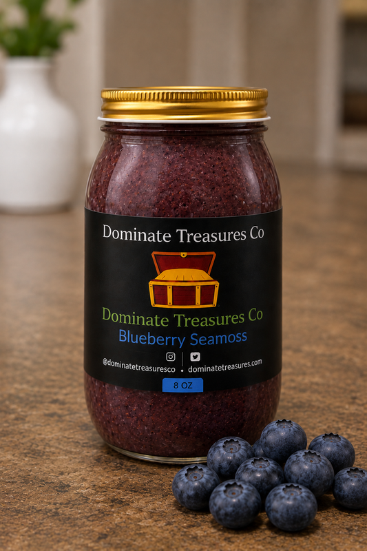 Blueberry Sea Moss Gel (8oz)